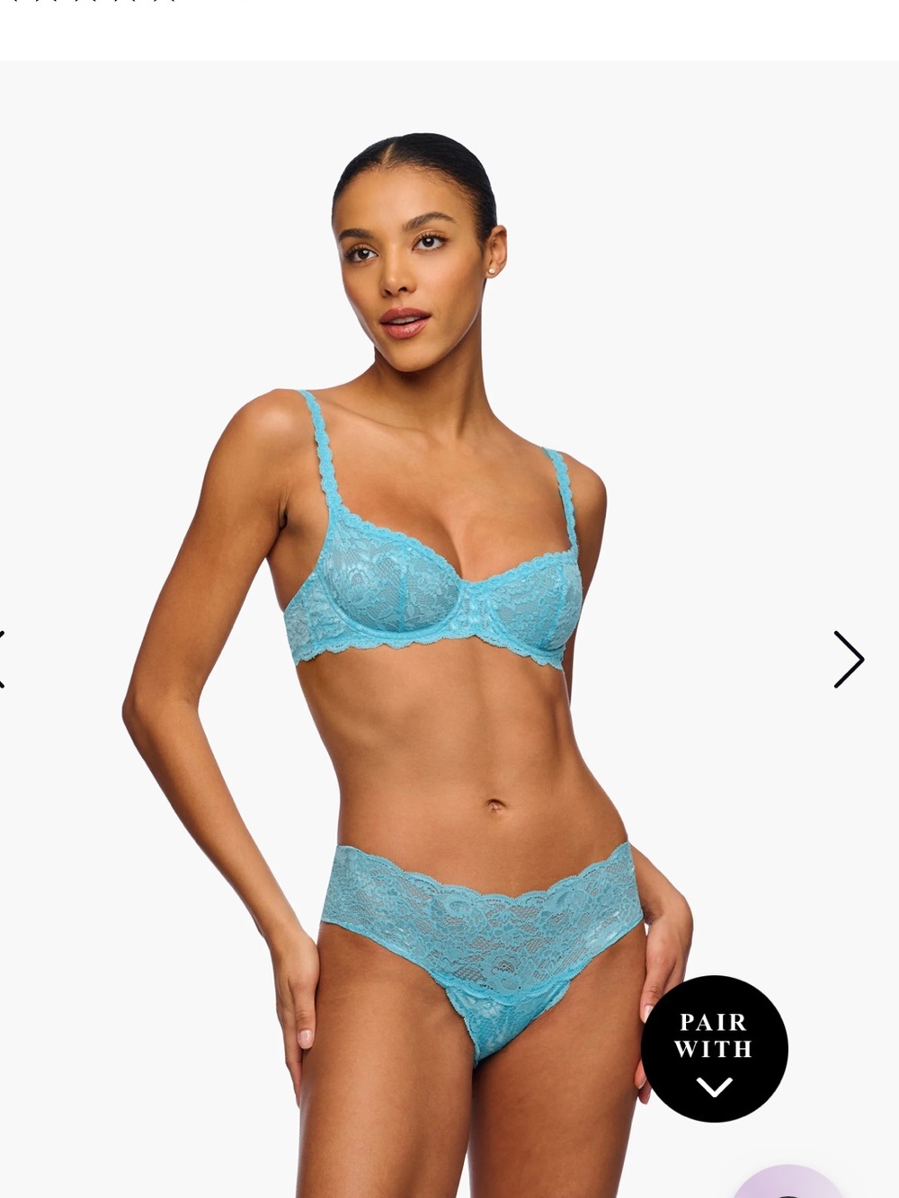Cosabella Never Say Never balconette bra